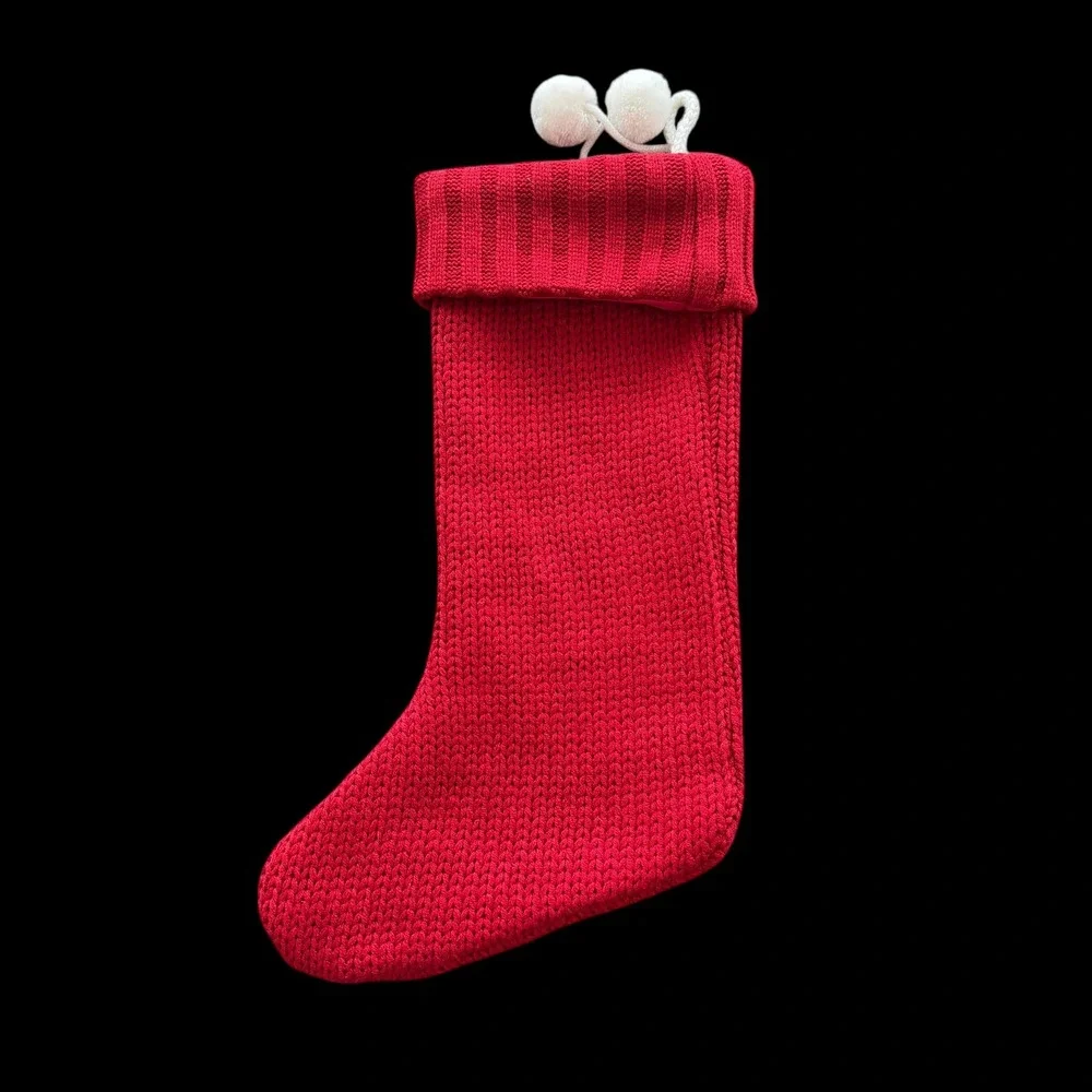 N/A red knit